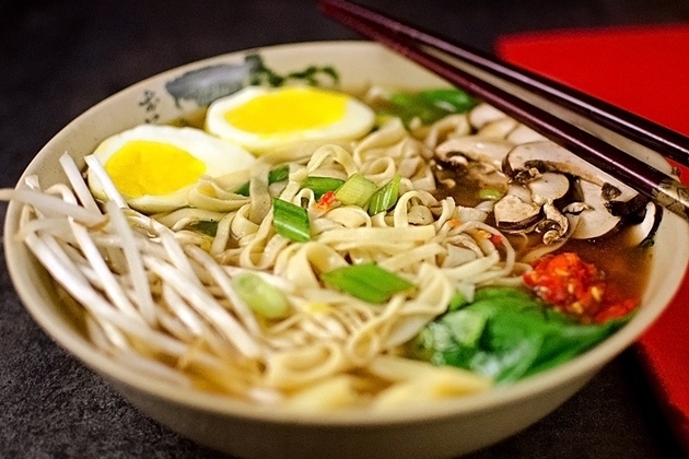 Лапша и рис